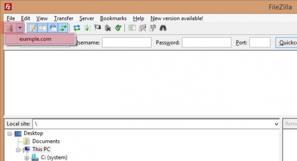 FileZilla - �����������